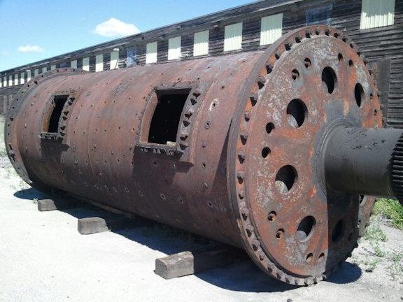 Allis Chalmers 7' X 18' Ball Mill With 350 Hp Drive)